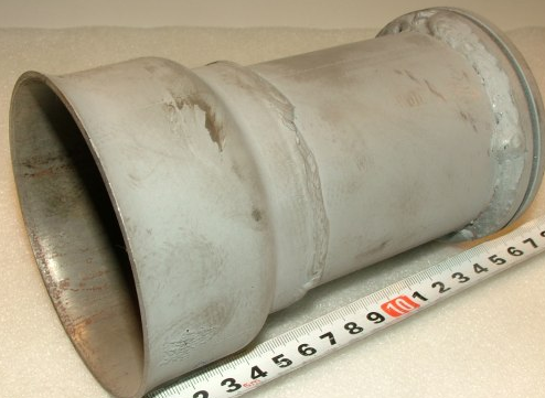 Компенсатор КАМАЗ 5325,5315 (труба L=160 мм, h=90/72 мм)