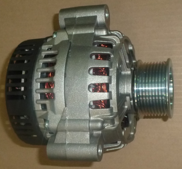Генератор КАМАЗ /28В.120А/ Евро-3,4 8-ми ручейковый ан.3242.3771-20
