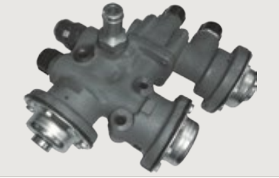 Кран управления подъема кузова КАМАЗ