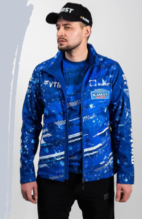 Ветровка "КАМАЗ-Мастер" демисезонная цифровой камуфляж