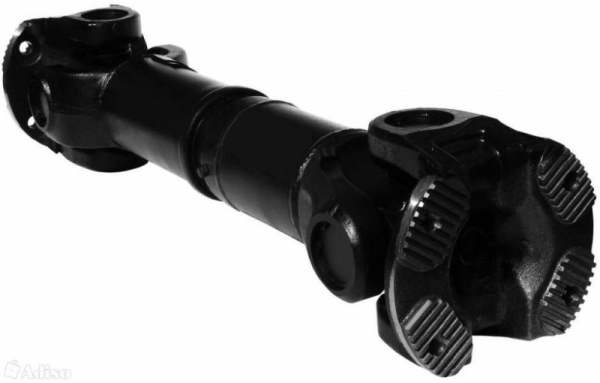 Вал карданный КАМАЗ 6460 /основной/ L=860мм, 4 отверст. кругл.фланец, шлиц.