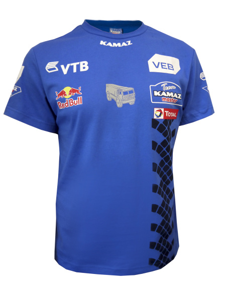 Футболка "КАМАЗ--Мастер" .р48 цвет:синий