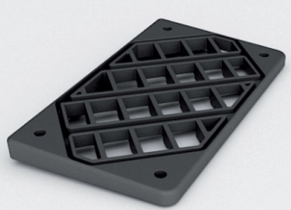 Накладка подножки КАМАЗ нижняя