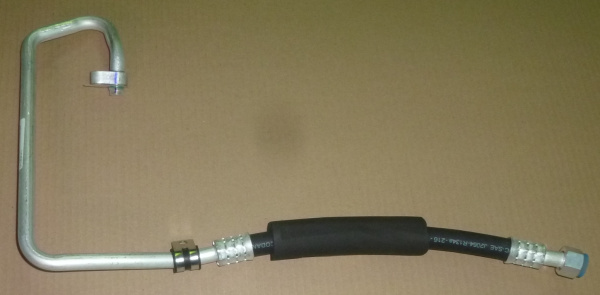 Трубка кондиционера нагнетающая КАМАЗ 6580 /со шлангом/