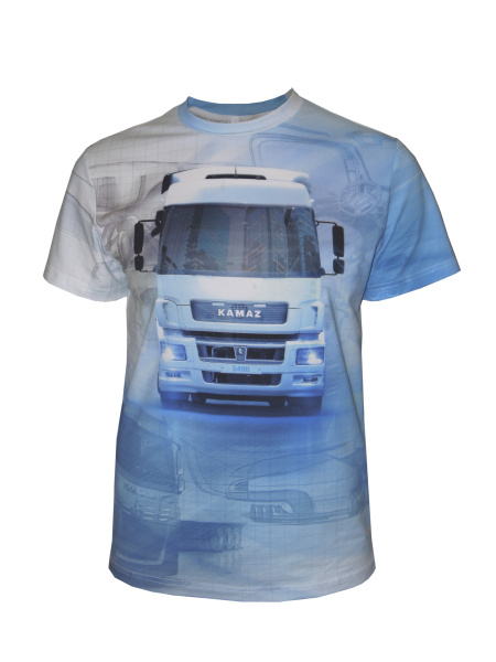 Футболка "Эволюция" КАМАЗ 5490 (46 размер)
